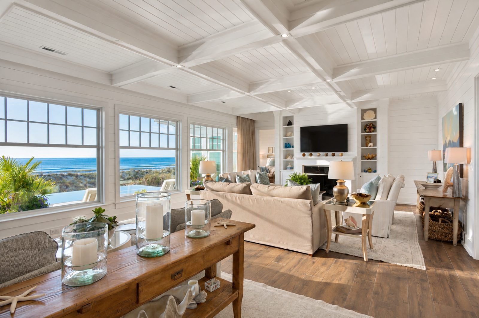 Oceanfront Living Room