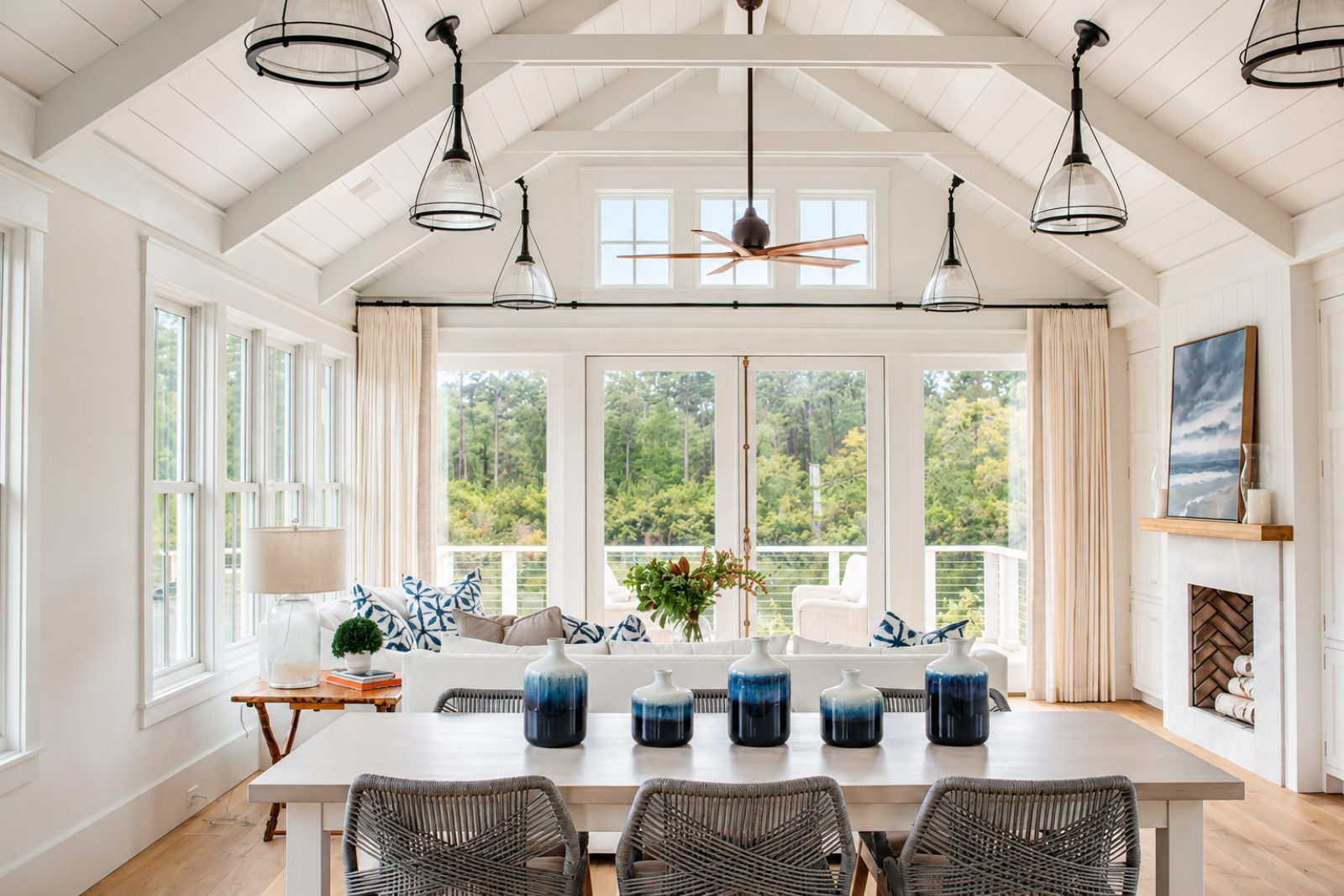 Vaulted Dining Room